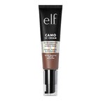 e.l.f. Camo CC Cream. SPF 30 Color-Correcting Medium-To-Full Coverage Face Foundation. Delivers An Airbrushed Finish. Vegan & Cruelty-Free. Deep 560 C