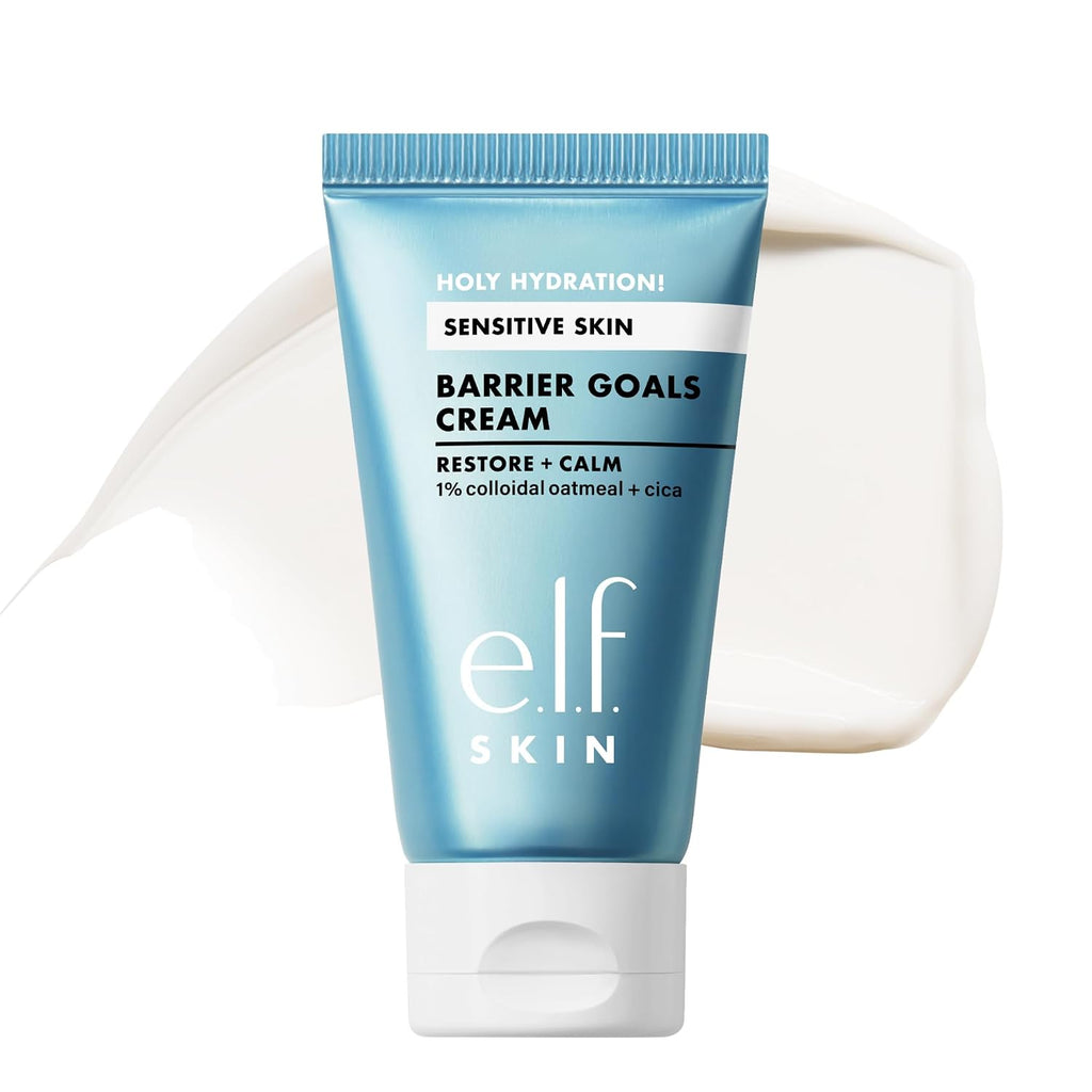 e.l.f. SKIN Holy Hydration! Barrier Goals Cream. Rich Face Moisturizer For Hydrating & Soothing. Helps Visibly Reduce Redness. Vegan & Cruelty-Free