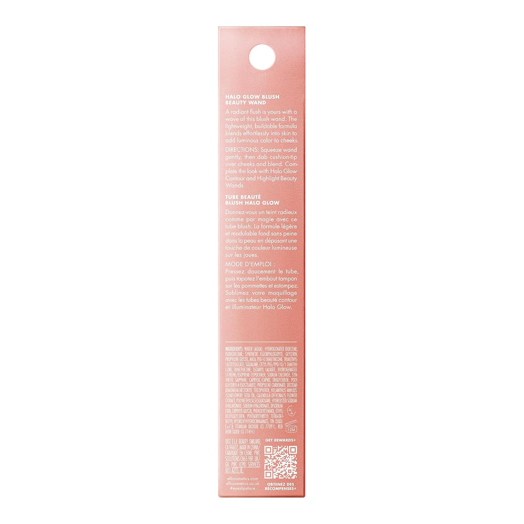 e.l.f. Halo Glow Blush Beauty Wand. Magic Hour | Liquid Blush Wand For Radiant. Flushed Cheeks. Infused With Squalane. Vegan & Cruelty-free