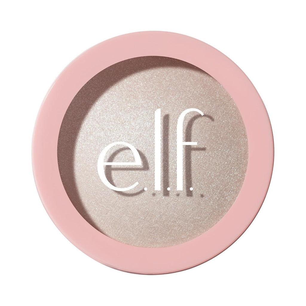 e.l.f. Halo Glow Silky Powder Highlighter. Long-Lasting Luminous Face Finish. Cake-Resistant With Micro-Shimmer. Vegan & Cruelty-Free. Soft Pearl Era