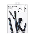 e.l.f. Ultimate Eyes 5 Piece Brush Collection. Makeup Brushes For Eyeliner. Eyeshadow. Brows & more. Vegan & Cruelty-Free