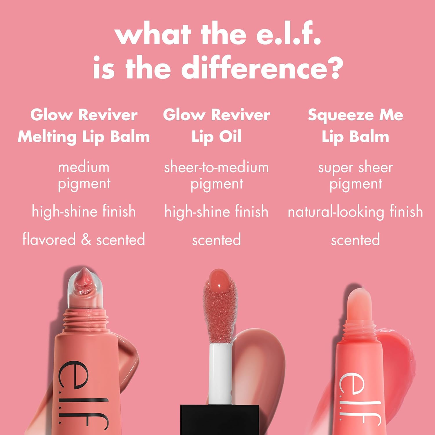 e.l.f. Glow Reviver Melting Lip Balm. Tinted. Vanilla Soft Serve | Hydrating & Glossy. Buildable Sheer Color. Soft Texture with Hyaluronic Acid Blend & Nourishing Butters. Vegan & Cruelty-Free