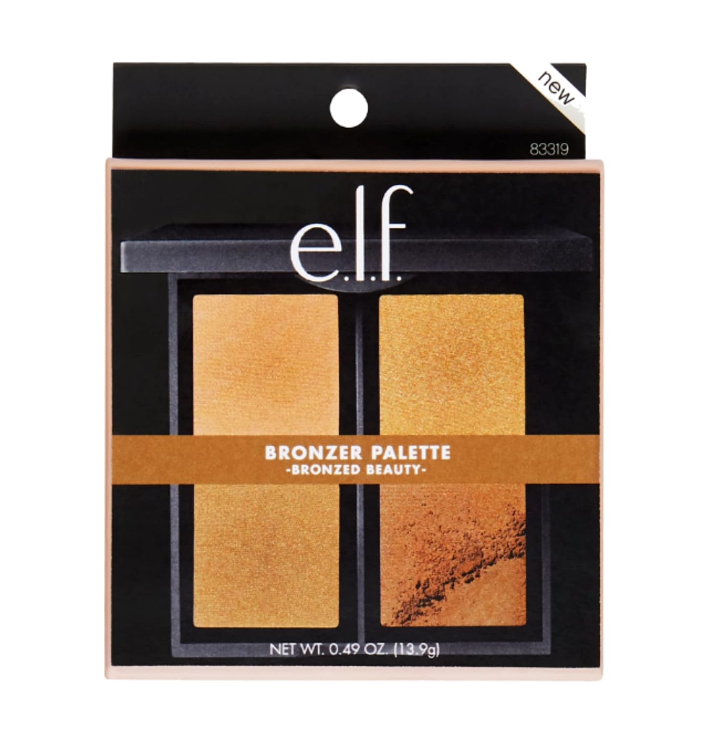 e.l.f. Bronzer Palette. 83319 Bronzed Beauty. 0.43 ounce