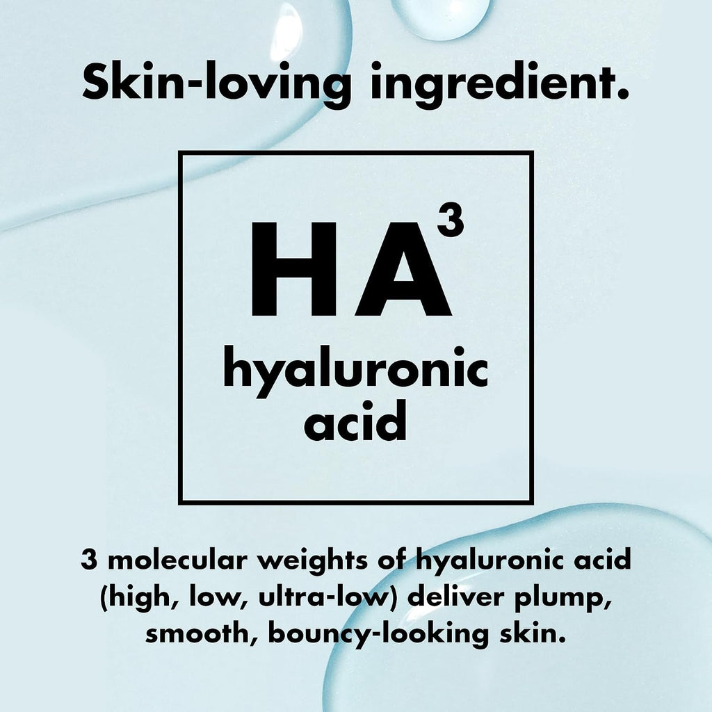 e.l.f. SKIN Holy Hydration! Triple Bounce Serum. Plump-Looking Skin | Hydrating Face Serum Suitable for Oily. Combo. Normal & Dry Skin. Vegan & Cruelty-Free