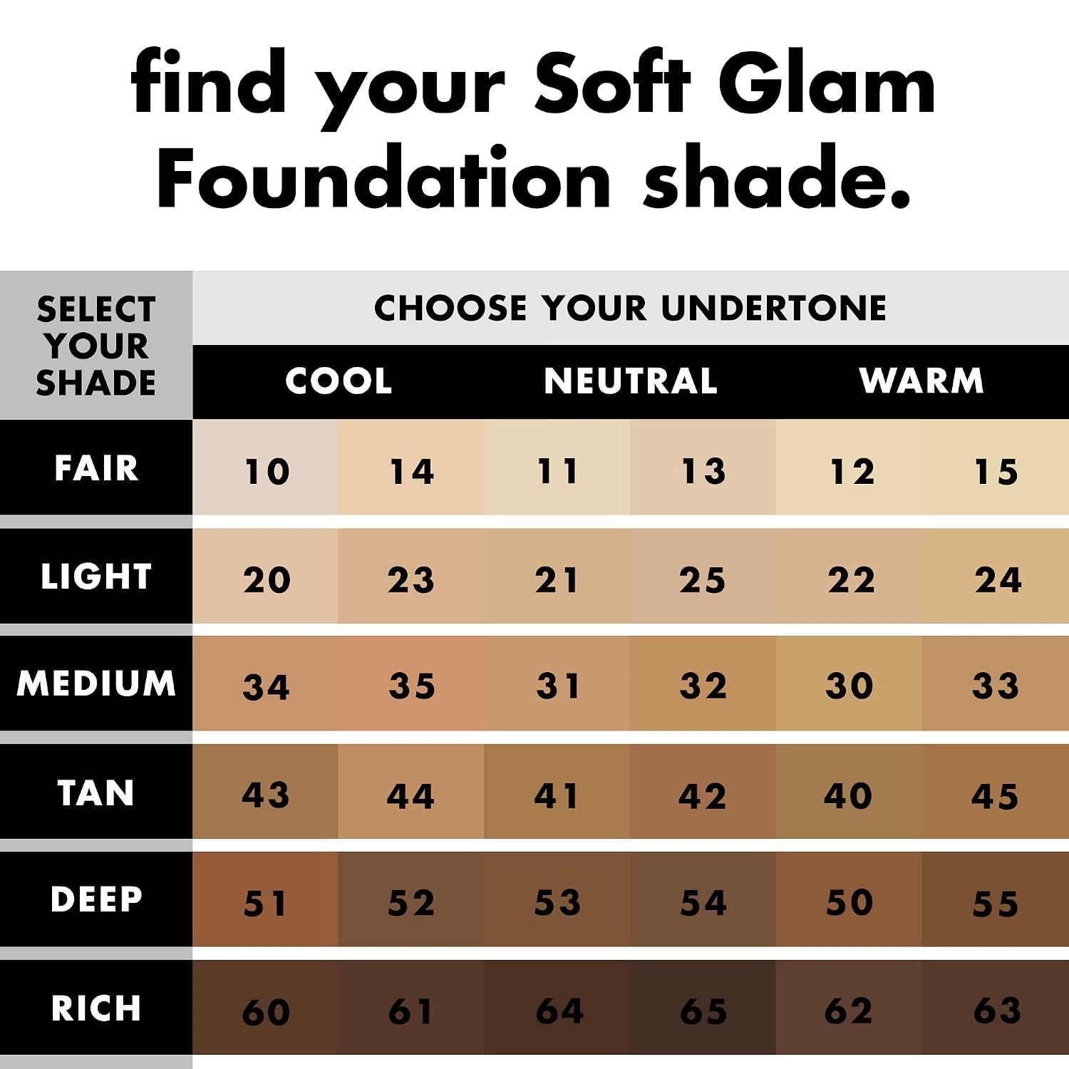 e.l.f. Soft Glam Satin Foundation. Medium Coverage. 25 Light Neutral | Satin Finish. Long-Lasting Wear. Hydrating Hyaluronic Acid & Hibiscus Complex. Blurs Pores. Lightweight. Vegan & Cruelty-Free