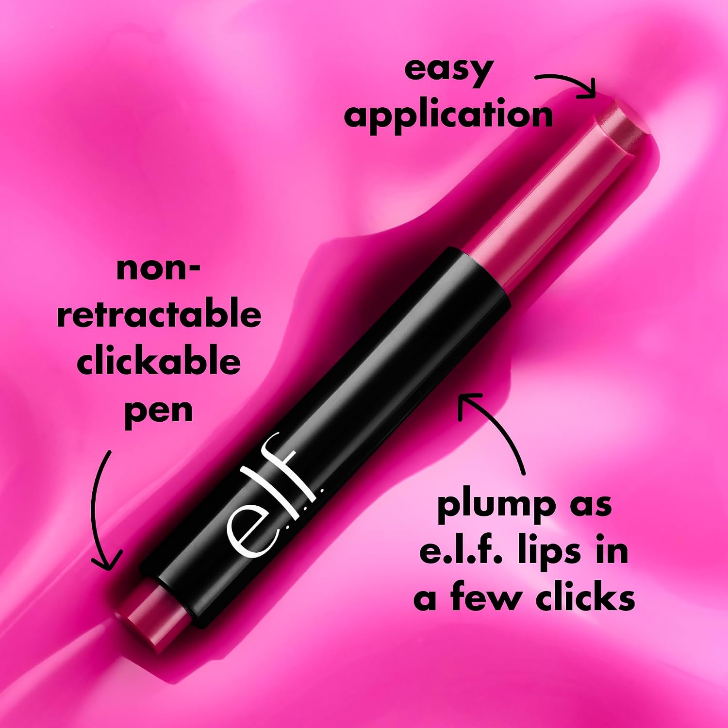 e.l.f. Pout Clout Lip Plumping Pen. Toasted | Nourishing Lip Balm For Sheer Color & Shine. Plumps & Moisturizes. Vegan & Cruelty-Free