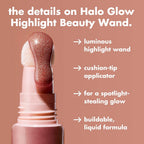 e.l.f. Halo Glow Highlight Beauty Wand. Liquid Highlighter Wand For Luminous. Glowing Skin. Buildable Formula. Vegan & Cruelty-free. IRL Angel