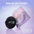e.l.f. Set it Bright Powder Quad. Fair | Brightening Loose Setting Powder. Bakes. Blurs & Sets for Soft-Matte Radiance. Velvet Puff Included. Vegan & Cruelty-Free