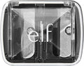 e.l.f.. Dual-Pencil Sharpener. Convenient. Essential Tool. Sharpens. Easy To Clean. Travel-Friendly. Compact. Includes Bonus Small Sharpener