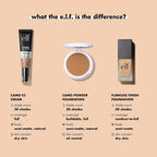 e.l.f. Flawless Satin Foundation. Lightweight & Medium Coverage. Semi-Matte Finish. Vegan & Cruelty-Free. Maple. 0.68 Fl Oz (20mL)