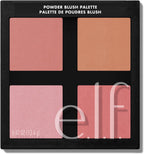 e.l.f. Cosmetics Powder Blush Palette. Four Blush Shades for Beautiful. Long-Lasting Pigment. Light