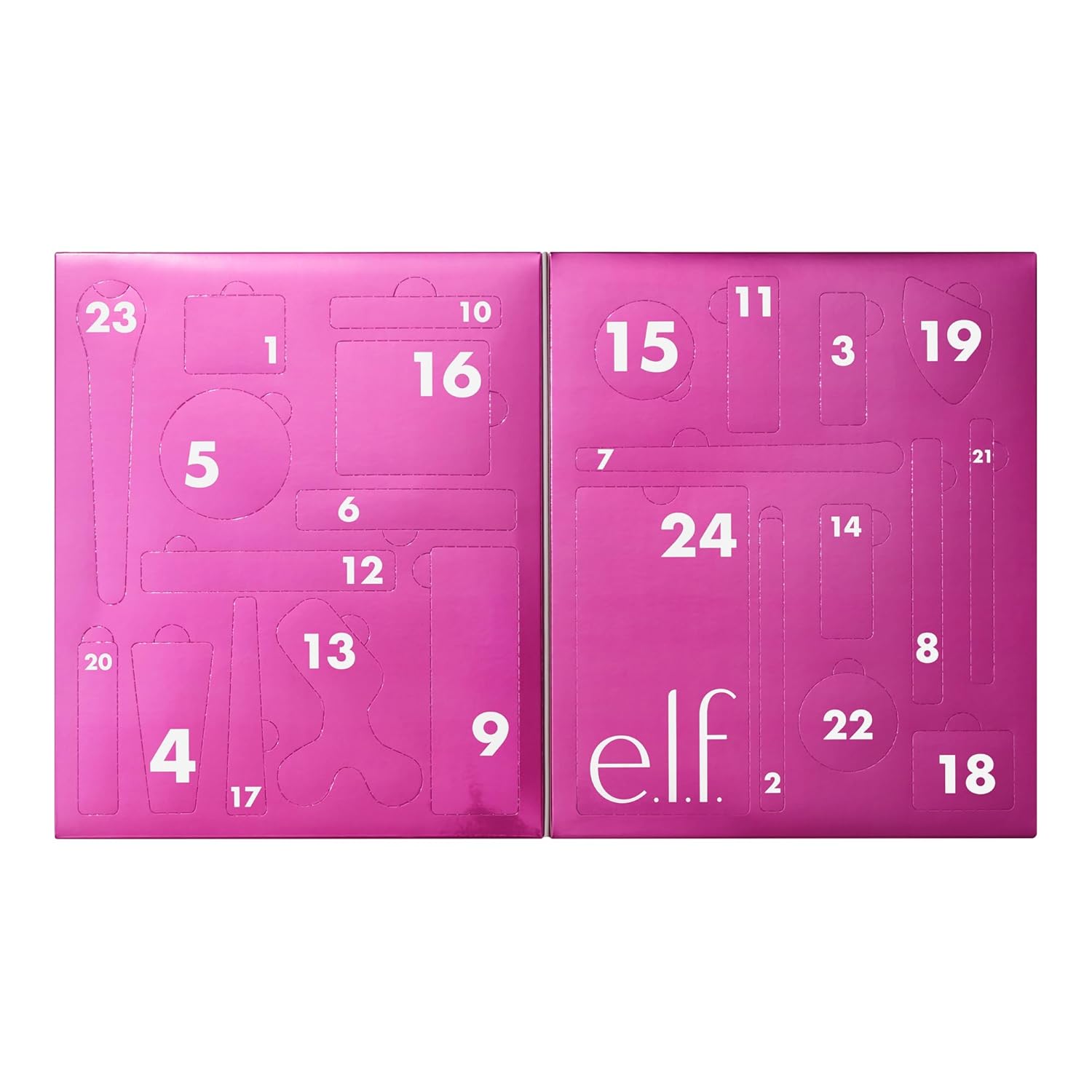 e.l.f. Sleigh the Holidays 24-Day Advent Calendar 2025. Skincare Essentials & Festive Makeup In Limited-Edition Shades. Vegan & Cruelty-Free