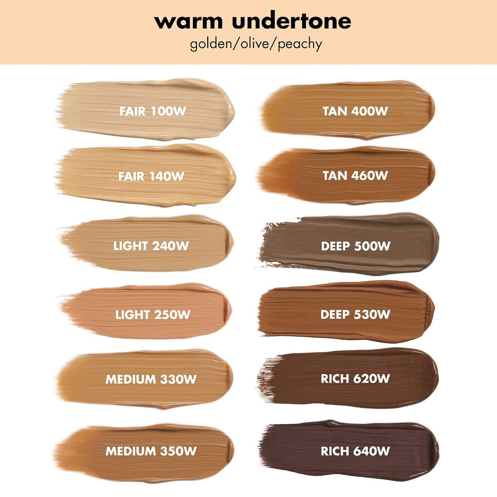 e.l.f. Camo CC Cream. SPF 30 Color-Correcting Medium-To-Full Coverage Face Foundation. Delivers An Airbrushed Finish. Vegan & Cruelty-Free. Fair 100 W