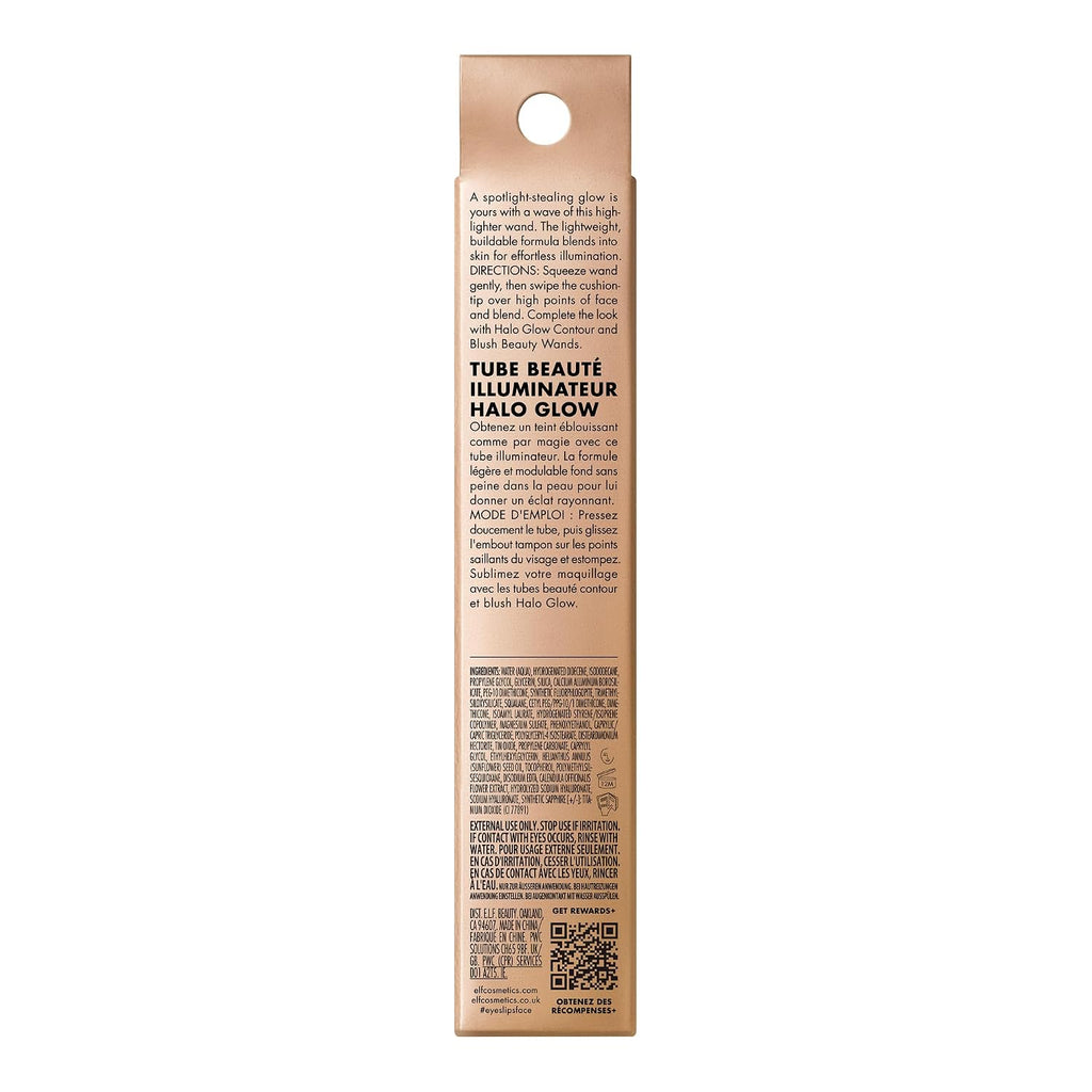 e.l.f. Halo Glow Highlight Beauty Wand. Liquid Highlighter Wand For Luminous. Glowing Skin. Buildable Formula. Vegan & Cruelty-free. IRL Angel