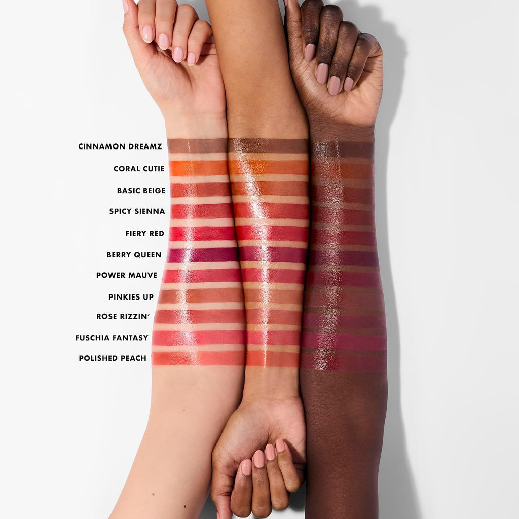 e.l.f. Glossy Lip Stain. Long-Lasting. Lightweight Lip Stain For A Sheer Pop Of Color & Subtle Gloss Finish. Vegan & Cruelty-Free. Power Mauves