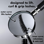 e.l.f. Lash XTNDR Tubing Mascara. Lengthening & Extends. Pitch Black | Buildable Lash Lift. Dramatic Look. Smudge-Resistant for All-Day Wear. Vegan & Cruelty-Free