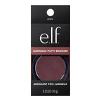 e.l.f. Luminous Putty Bronzer. Lightweight Putty-to-Powder Bronzer For A Radiant. Glowing Finish. Highly Pigmented. Vegan & Cruelty-Free. Frequent Flyer