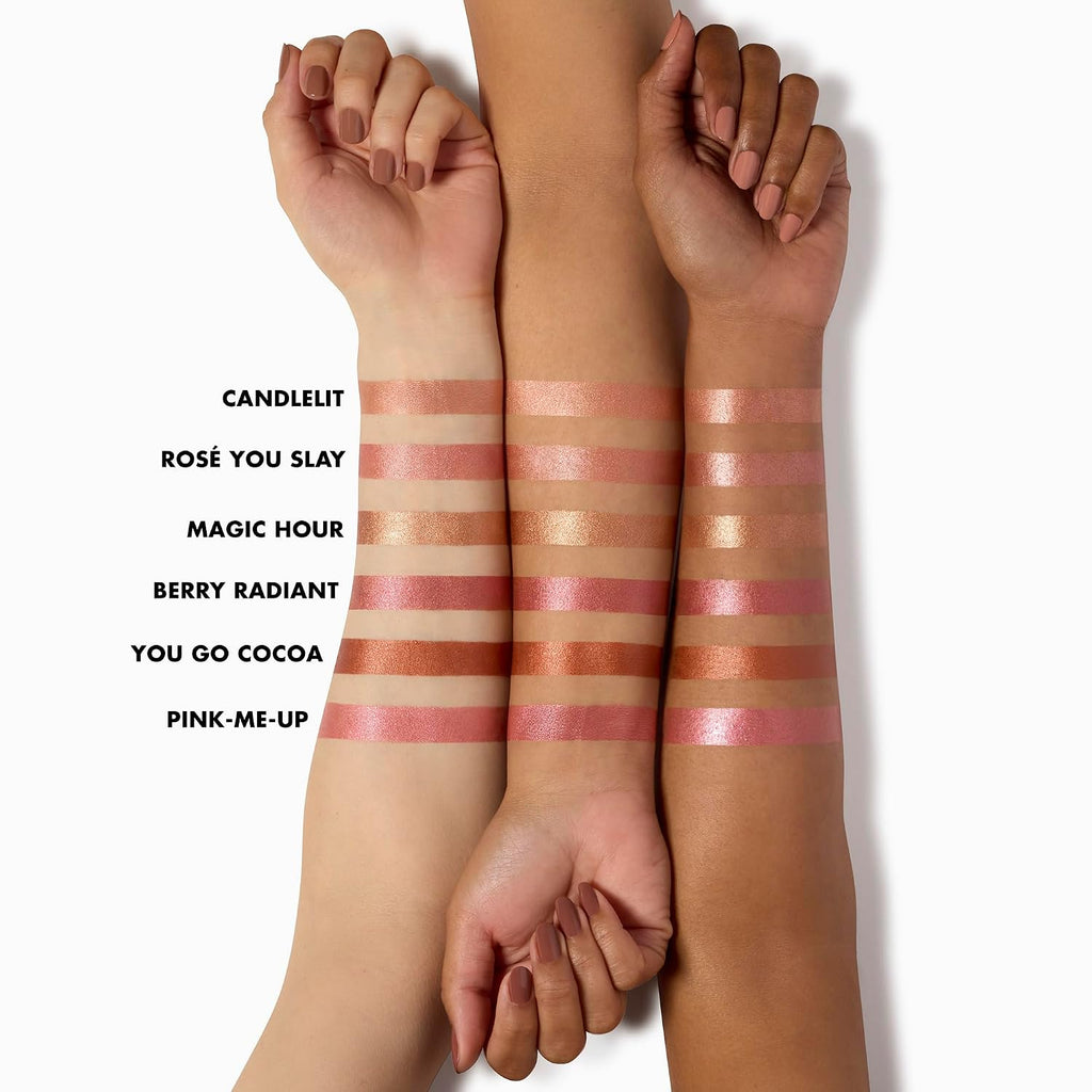 e.l.f. Halo Glow Blush Beauty Wand. Rosé You Slay | Liquid Blush Wand For Radiant. Flushed Cheeks. Infused With Squalane. Vegan & Cruelty-free