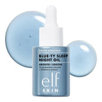 e.l.f. SKIN Youth Boosting Blue-ty Sleep Night Oil | Gentle Overnight Face Oil. Treats Fine Lines & Uneven Texture. Lightweight. Vegan & Cruelty-Free