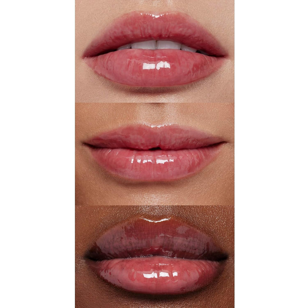 e.l.f. Glow Reviver Lip Oil. Tinted. Hydrating & Non-Sticky. Rose Envy | High-Shine Tinted Lip Oil. Hydrating. Infused with Jojoba & Nourishing Oils. Glossy Formula. Vegan & Cruelty-Free
