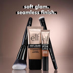 e.l.f. Smooth Swipe Foundation Brush | Face Makeup Brush For A Natural-Looking Finish. For Liquid & Cream Formulas. Vegan & Cruelty-Free