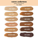 e.l.f. Camo CC Cream. SPF 30 Color-Correcting Medium-To-Full Coverage Face Foundation. Delivers An Airbrushed Finish. Vegan & Cruelty-Free. Tan 400 W