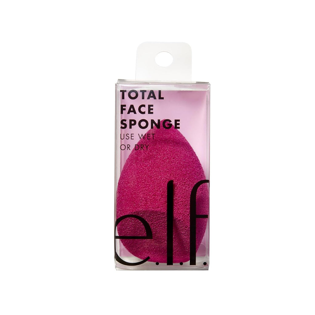 e.l.f. Total Face Blending Sponge. Latex-Free Makeup Sponge With Angled & Rounded Sides For Concealer. Foundation & more. Vegan & Cruelty-Free
