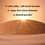 e.l.f. Halo Glow Silky Powder Highlighter. Long-Lasting Luminous Face Finish. Cake-Resistant With Micro-Shimmer. Vegan & Cruelty-Free. Bronzed Baddie
