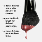 e.l.f. Angled Blush Brush. Face Makeup Brush For A Sculpted Look. Great For Cream. Liquid Or Powder Blush. Bronzers & more. Vegan & Cruelty-Free