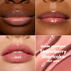 e.l.f. Glow Reviver Melting Lip Balm. Tinted. Strawberry Shortcake | Hydrating & Glossy. Buildable Sheer Color. Soft Texture with Hyaluronic Acid Blend & Nourishing Butters. Vegan & Cruelty-Free