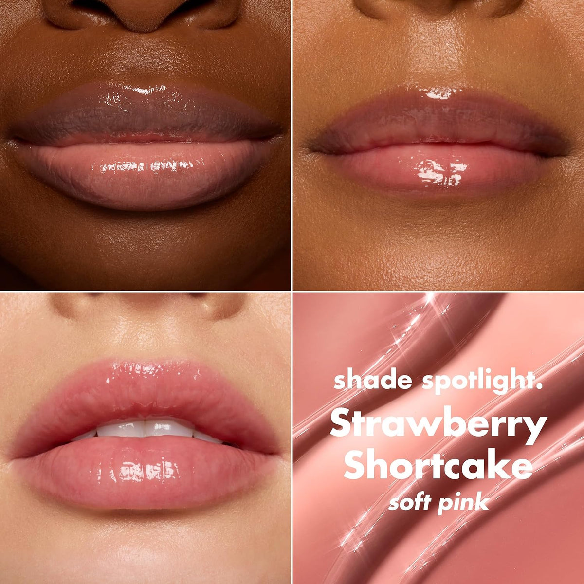 e.l.f. Glow Reviver Melting Lip Balm. Tinted. Strawberry Shortcake | Hydrating & Glossy. Buildable Sheer Color. Soft Texture with Hyaluronic Acid Blend & Nourishing Butters. Vegan & Cruelty-Free
