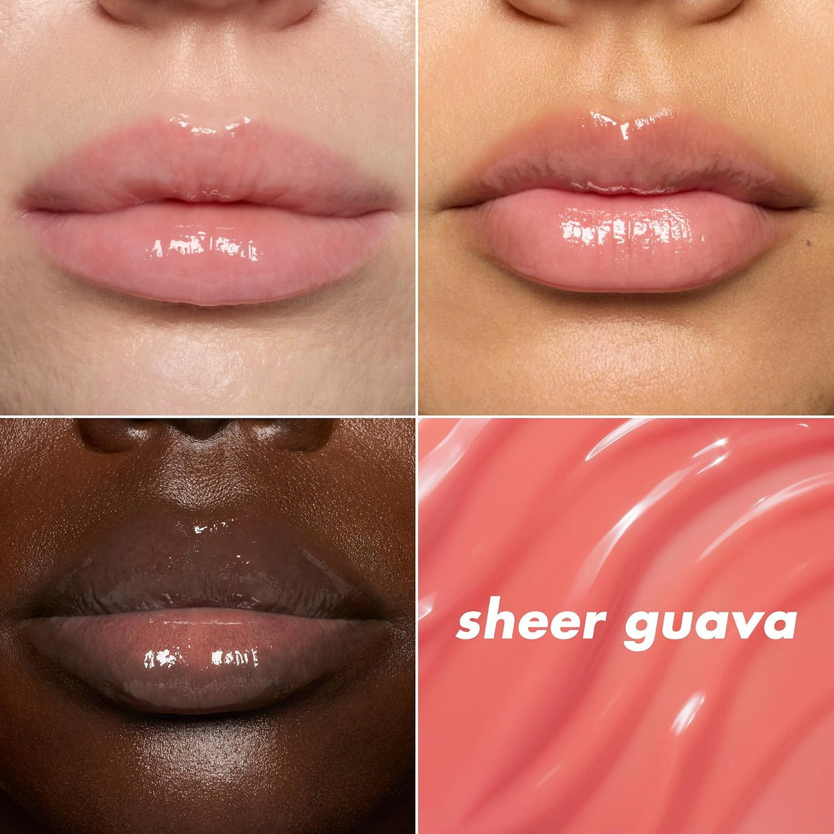 e.l.f. SKIN Thirst Burst Lip Treatment. Sheer Guava | Hydrating Lip Balm Moisturizer for Plumping & Relieving Dry Lips. Vegan & Cruelty-Free. Guava