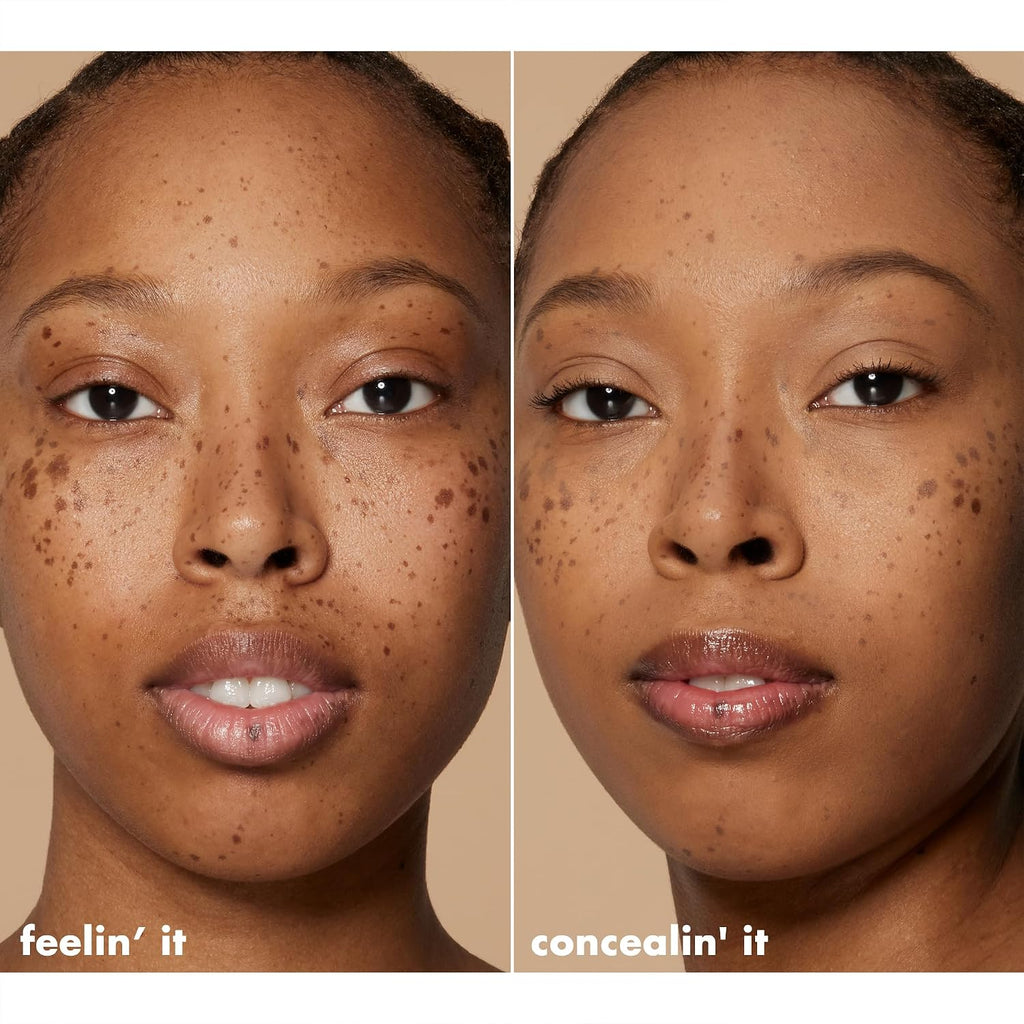 e.l.f. Hydrating Camo Concealer. Full Coverage. Tan Latte | Satin Finish. Under-Eye & Blemish Coverage. Hydrating Formula. Long-Lasting Wear. Non-Creasing. Vegan & Cruelty-Free
