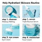 e.l.f. SKIN Holy Hydration! Triple Bounce Serum. Plump-Looking Skin | Hydrating Face Serum Suitable for Oily. Combo. Normal & Dry Skin. Vegan & Cruelty-Free