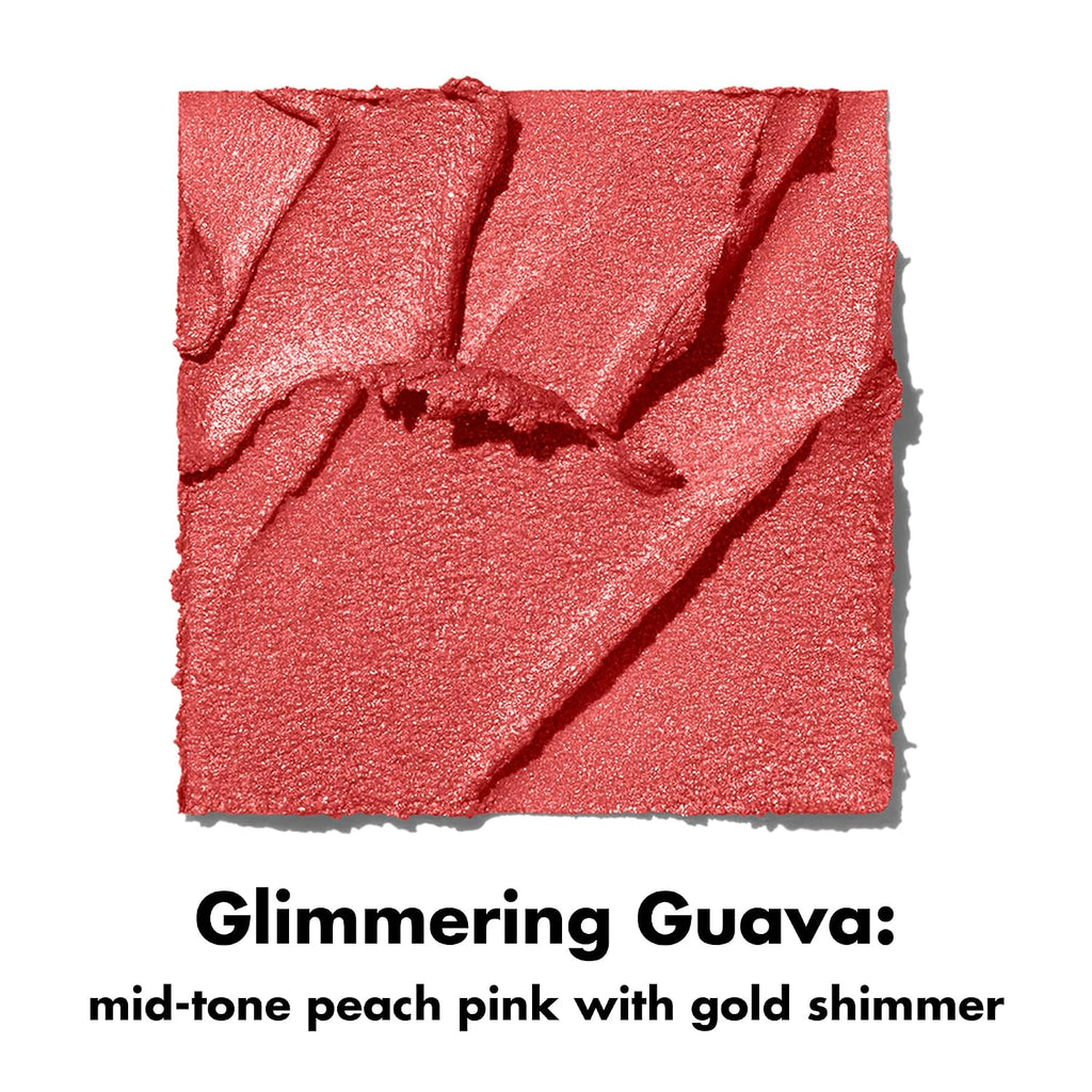 e.l.f. Monochromatic Multi Stick. Cream-to-Powder. Glimmering Guava | Creamy & Blendable for Eyes. Lips & Cheeks. Adds Shimmer. Lightweight Buildable Finish. Travel-Friendly. Vegan & Cruelty-Free