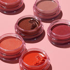 e.l.f. Luminous Putty Blush. Putty-to-Powder. Buildable Blush With A Subtle Shimmer Finish. Highly Pigmented & Creamy. Vegan & Cruelty-Free. Maui