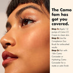 e.l.f. Camo CC Cream. SPF 30 Color-Correcting Medium-To-Full Coverage Face Foundation. Delivers An Airbrushed Finish. Vegan & Cruelty-Free. Medium 310 C