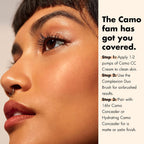 e.l.f. Camo CC Cream. SPF 30 Color-Correcting Medium-To-Full Coverage Face Foundation. Delivers An Airbrushed Finish. Vegan & Cruelty-Free. Medium 370 N