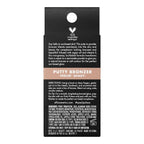 e.l.f. Putty Bronzer. Creamy & Highly Pigmented Formula. Creates a Long-Lasting Bronzed Glow. Infused with Argan Oil & Vitamin E. Feelin' Shady. 0.35 Oz (10g)