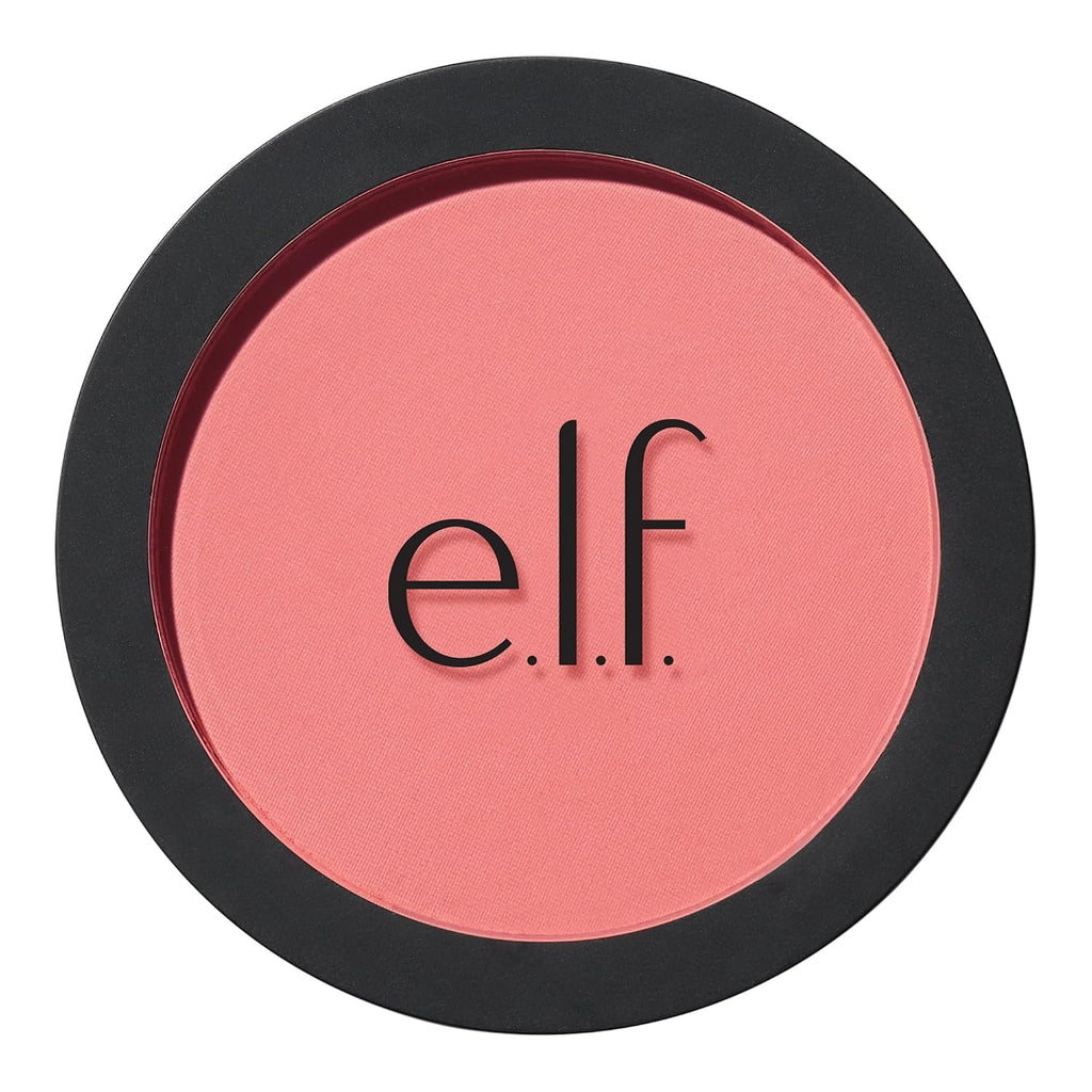 e.l.f. Primer-Infused Matte Blush. Always Crushing | Long-Lasting. Lightweight & Buildable Powder Blush. Delivers A Matte Finish. Vegan & Cruelty-Free