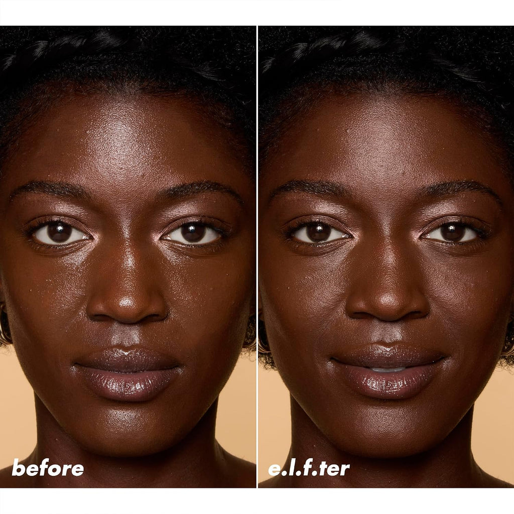 e.l.f. Halo Glow Soft Focus Setting Powder. Silky & Creates Soft Glow Without Shine. Smooths Pores & Lines. Vegan & Cruelty-Free. Deep/Rich