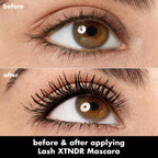 e.l.f. Lash XTNDR Mascara. Pitch Black | Made With Tubing Technology For The Look Of Lash Extensions. Clump & Flake Free. Vegan & Cruelty-Free