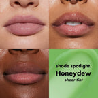 e.l.f. Squeeze Me Lip Balm. Honeydew | Moisturizing Lip Balm For A Sheer Tint Of Color. Infused With Hyaluronic Acid. Vegan & Cruelty-free