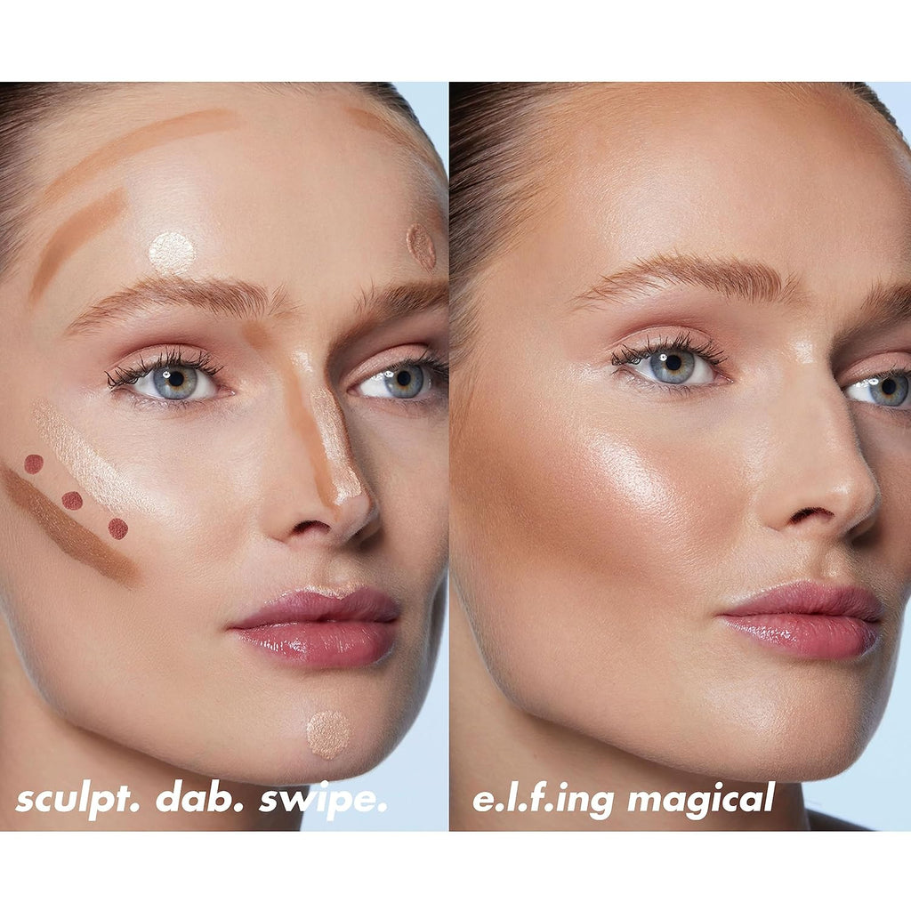 e.l.f. Halo Glow Contour Beauty Wand. Fair/Light | Liquid Contour Wand For A Naturally Sculpted Look. Buildable Formula. Vegan & Cruelty-free