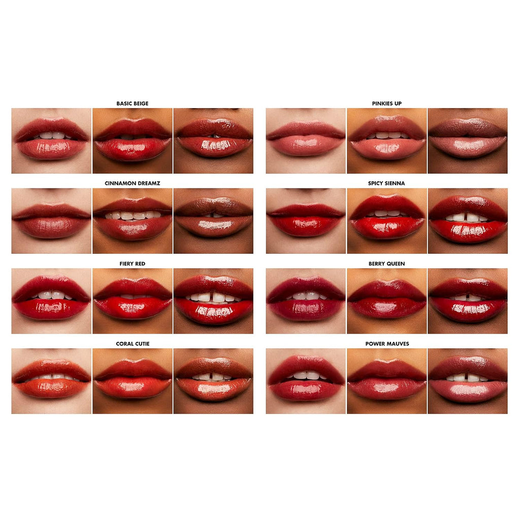 e.l.f. Glossy Lip Stain. Long-Lasting. Lightweight Lip Stain For A Sheer Pop Of Color & Subtle Gloss Finish. Vegan & Cruelty-Free. Spicy Sienna