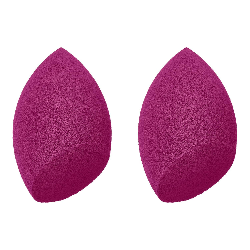 e.l.f. Total Face Sponge Duo. Plush. Multi-Sided & Latex-Free Makeup Sponges For Easy Blending Of Concealer. Highlighter & more. Vegan & Cruelty-Free