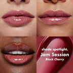 e.l.f. Glow Reviver Lip Oil. Tinted. Hydrating & Non-Sticky. Jam Session | High-Shine Tinted Lip Oil. Hydrating. Infused with Jojoba & Nourishing Oils. Glossy Formula. Vegan & Cruelty-Free