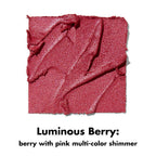 e.l.f. Monochromatic Multi Stick. Travel-Sized Luxuriously Creamy & Blendable Color For Eyes. Lips & Cheeks. Vegan & Cruelty-Free. Luminous Berry. 0.17 Oz
