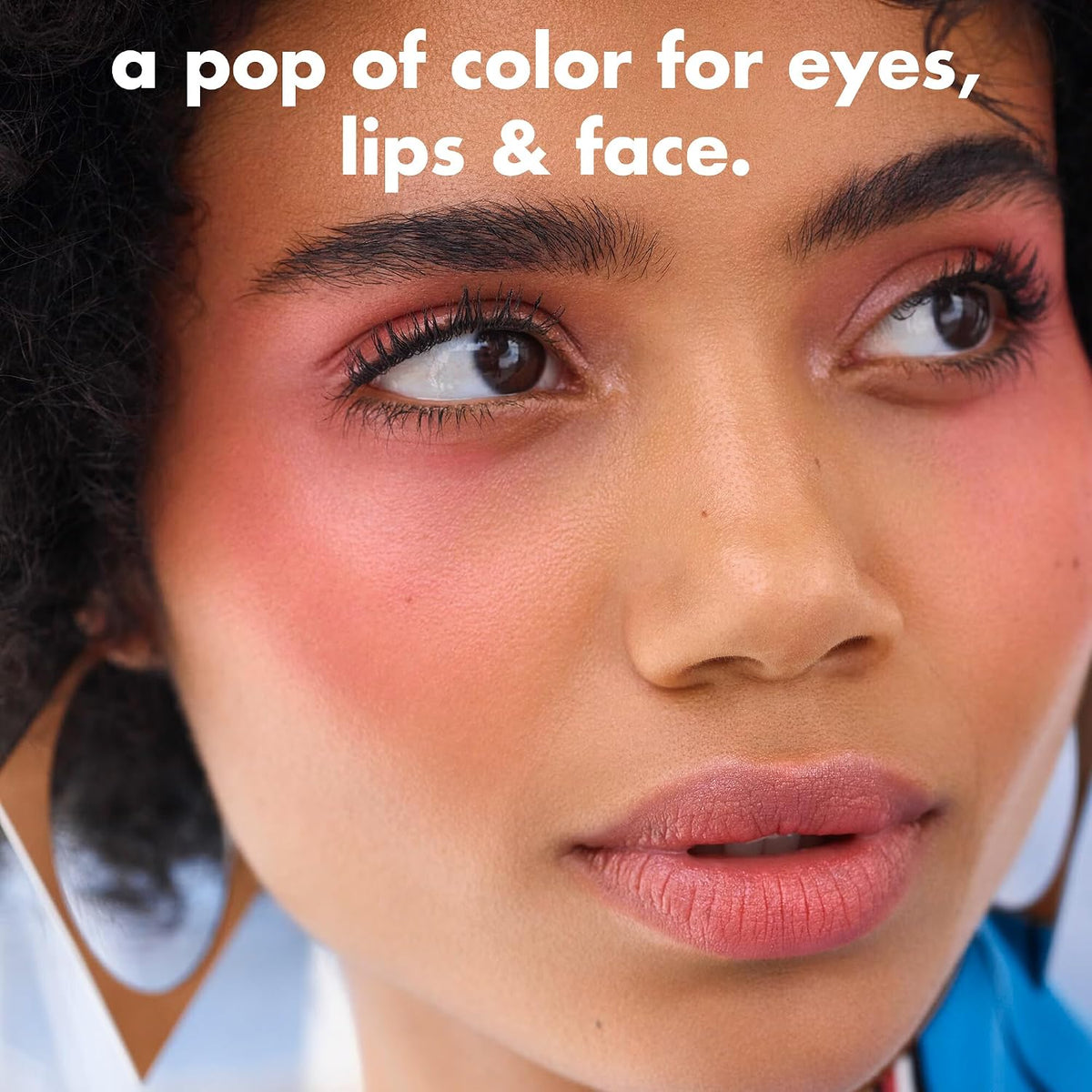 e.l.f. Monochromatic Multi Stick. Cream-to-Powder. Dazzling Peony | Creamy & Blendable for Eyes. Lips & Cheeks. Adds Shimmer. Lightweight Buildable Finish. Travel-Friendly. Vegan & Cruelty-Free