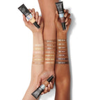 e.l.f. Camo CC Cream. SPF 30 Color-Correcting Medium-To-Full Coverage Face Foundation. Delivers An Airbrushed Finish. Vegan & Cruelty-Free. Medium 355 W